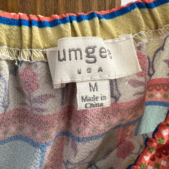 Umgee Floral Bohemian Women's‎ Top - Picture 5 of 6